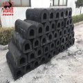 Extruded epdm marine rubber d type fender for docking protect